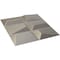 Ekena Millwork 19 5/8in. W x 19 5/8in. H Stratford EnduraWall Decorative 3D Wall Panel Covers 2.67 Sq. Ft. WP20X20STBAL - alternate 5